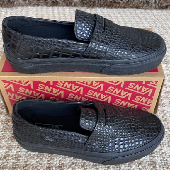 Vans Style 53 Dx Patent Croc Black/Black WMNS - Picture 2 of 16